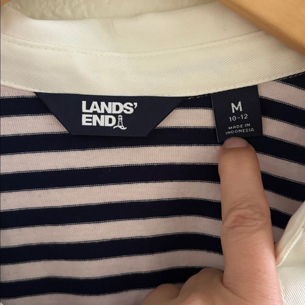 Lands End Super T Collared Tunic - Picture 2 of 3